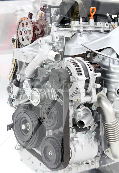front view car engine detail Stock photo © goce