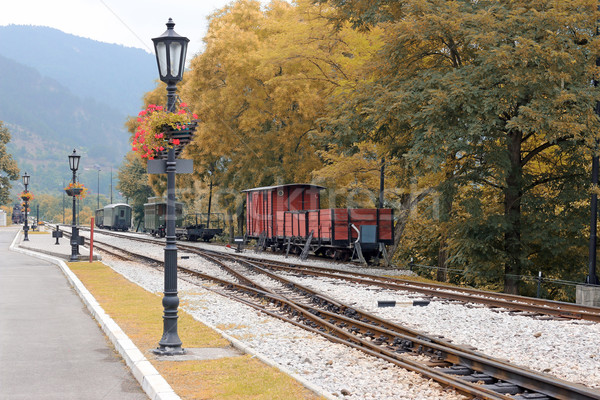 railroad station on mountain  Stock photo © goce