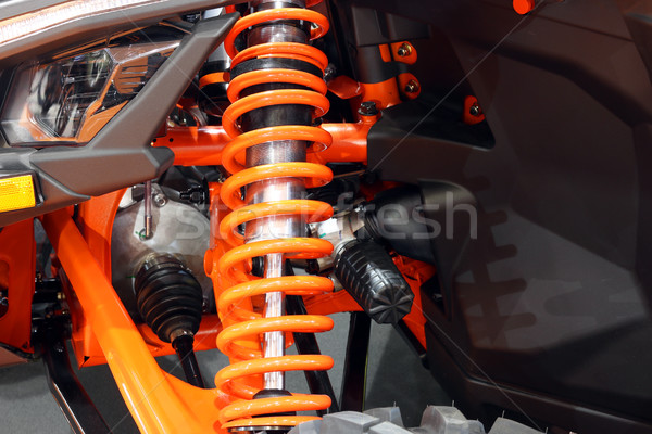 all terrain vehicle shock absorber close up Stock photo © goce