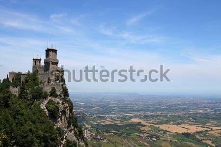 Rocca della Guaita San Marino fortress Italy Stock photo © goce