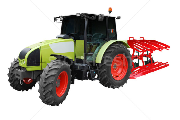 tractor with plow isolated Stock photo © goce