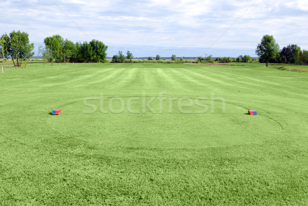 golf field tee area Stock photo © goce