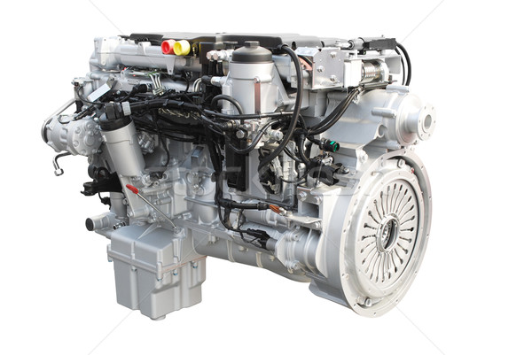 heavy truck engine isolated Stock photo © goce