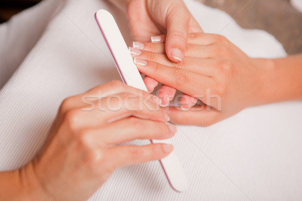 nails manicure Stock photo © godfer