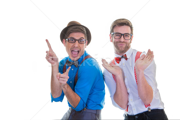 goofy business men Stock photo © godfer