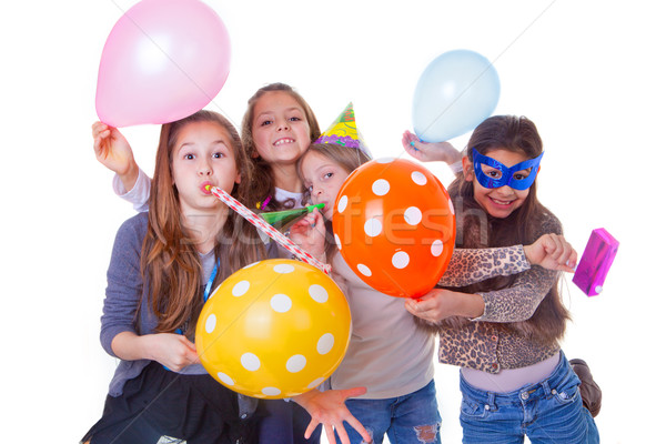 kids birthday party Stock photo © godfer
