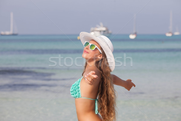 summer freedom, holiday in Mallorca Spain Stock photo © godfer