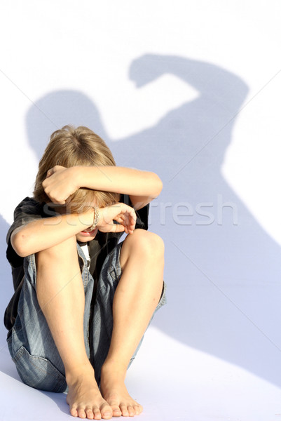 child abuse Stock photo © godfer