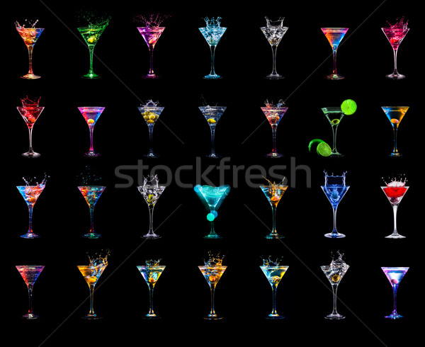 Cocktail collection  Stock photo © goinyk