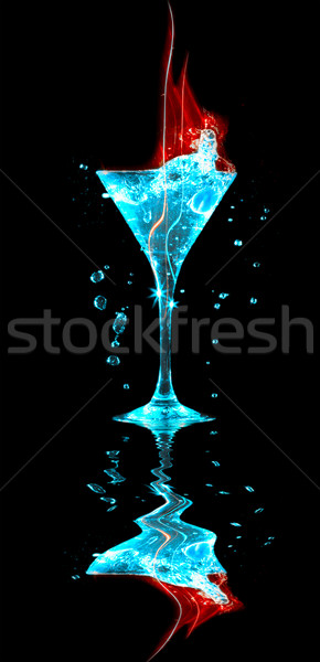 Stock photo: modern coctail 