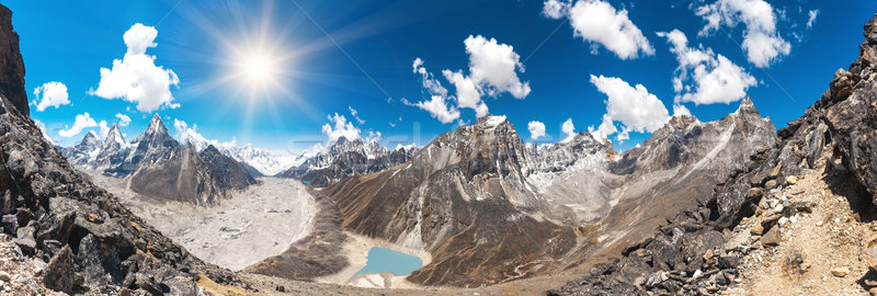 美麗 山 景觀 視圖 珠峰 地區 商業照片 © goinyk