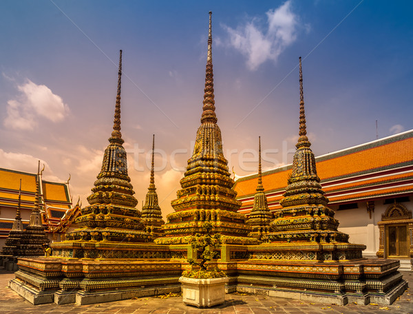 Wat Phra Chetupon Vimolmangklararm  Stock photo © goinyk