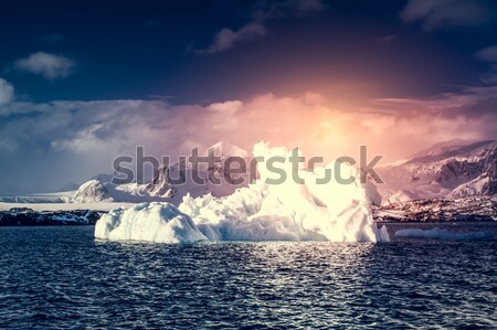 Antarctic Glacier  Stock photo © goinyk