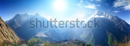 Beautiful mountain lanscape. Stock photo © goinyk
