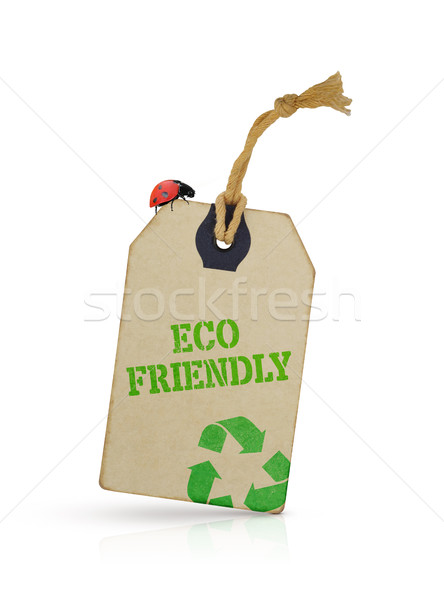 Eco friendly tag Stock photo © goir