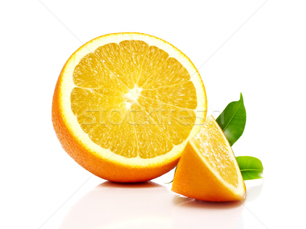 橙白 水果 背景 孤立 新鲜 商业照片 goir