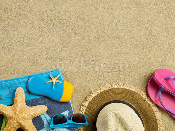 Summer on beach Stock photo © goir