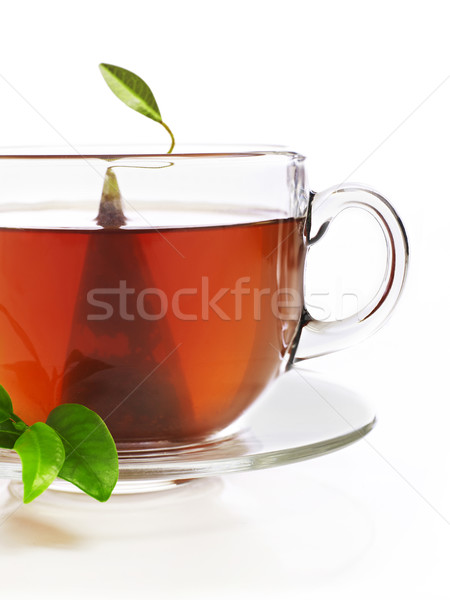 Cup of tea with teabag Stock photo © goir