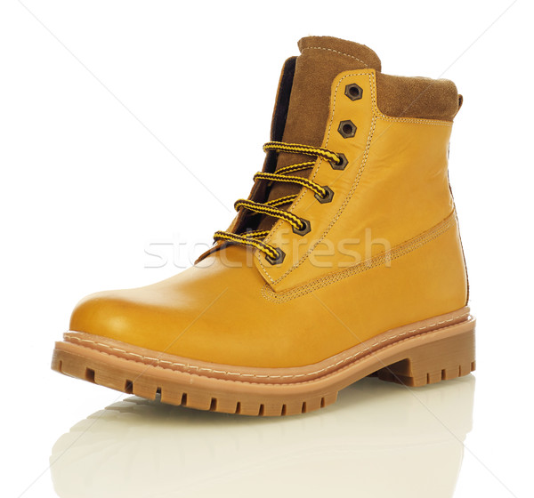 Yellow men boot Stock photo © goir