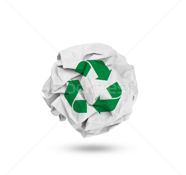 Recycle paper ball Stock photo © goir