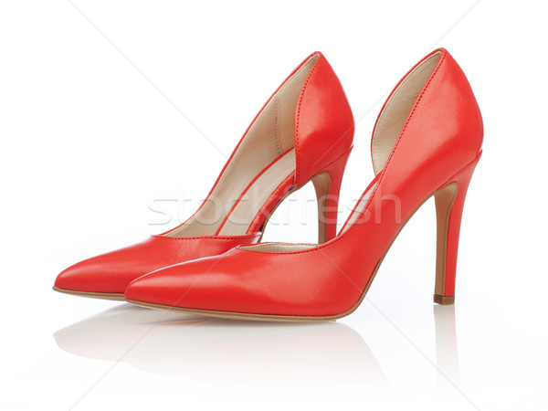 Red high heels Stock photo © goir