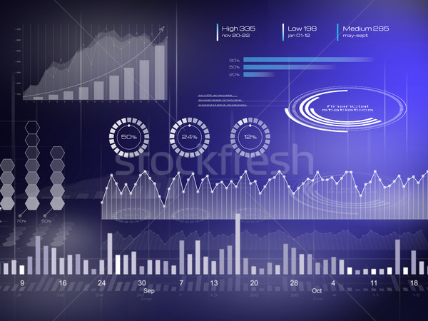 Absztrakt üzlet evolúció diagram internet pénzügy Stock fotó © goir