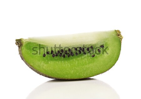 Kiwi fruto isolado branco comida marrom Foto stock © goir