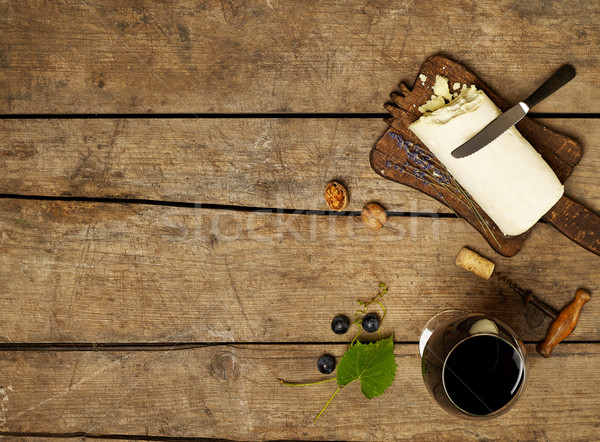 Wine and cheese Stock photo © goir