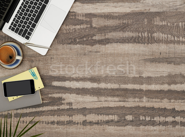 Working table with copyspace Stock photo © goir