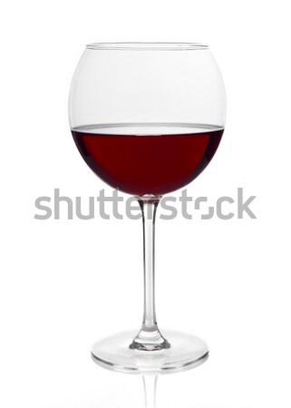 Red wine glass Stock photo © goir