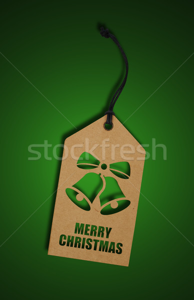 Christmas tag Stock photo © goir