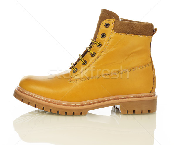 Yellow men boot Stock photo © goir