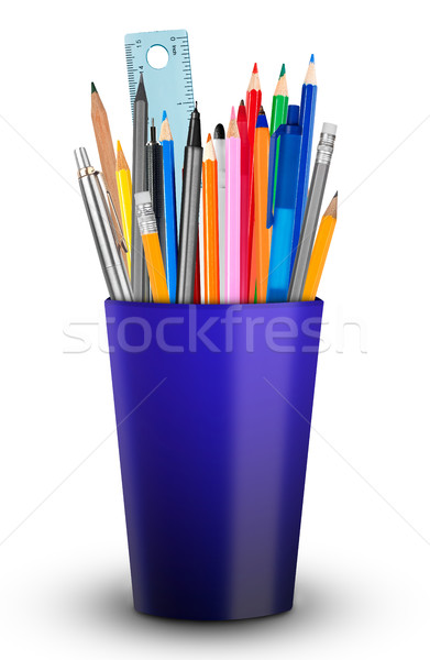 Pencil holder Stock photo © goir