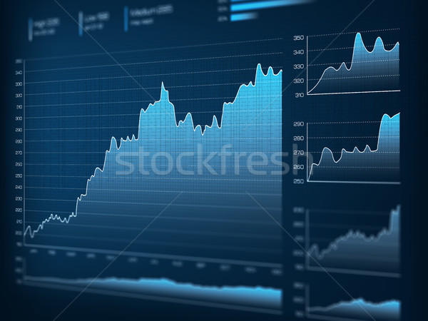 üzlet evolúció grafikon internet pénzügy siker Stock fotó © goir