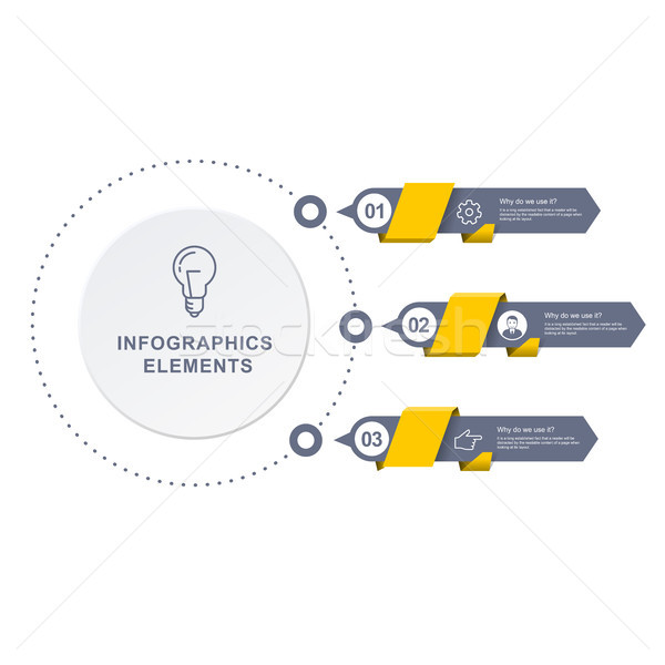 Сток-фото: Инфографика · опции · Баннеры · круга · диаграммы · данные