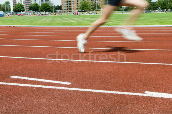 Track Race Stock photo © Gordo25