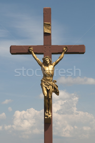 Jesus on the Cross Stock photo © Gordo25