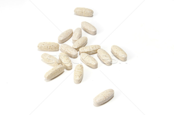 孤立した ビタミン 複数 白 薬 コンセプト ストックフォト © Gordo25