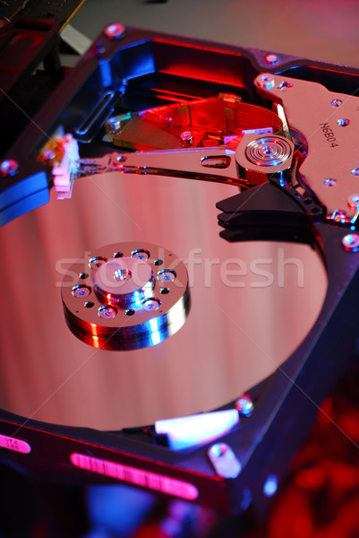 Stock photo: Hard disk background