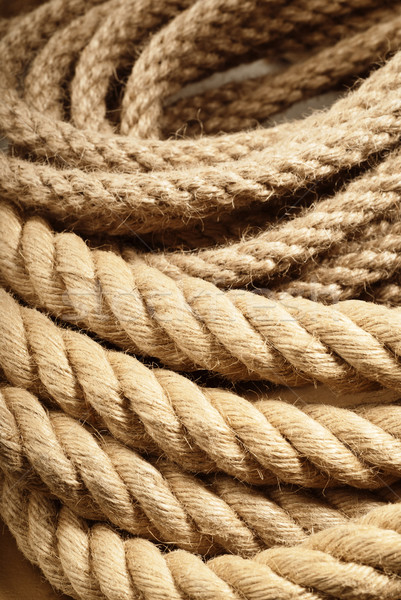 Naturale corda corde usato Foto d'archivio © gorgev