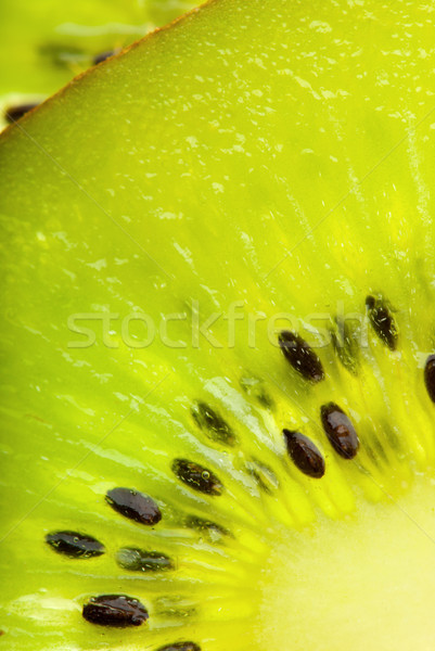 Fresco kiwi fatia verde macro Foto stock © gorgev