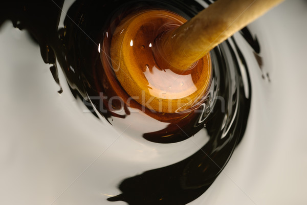 Swirling honey Stock photo © gorgev