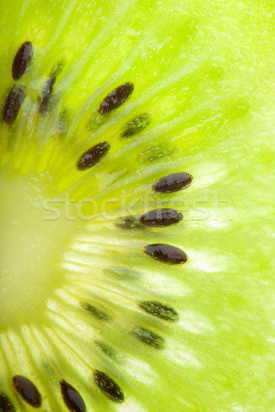 Kiwi semente sementes fresco verde Foto stock © gorgev