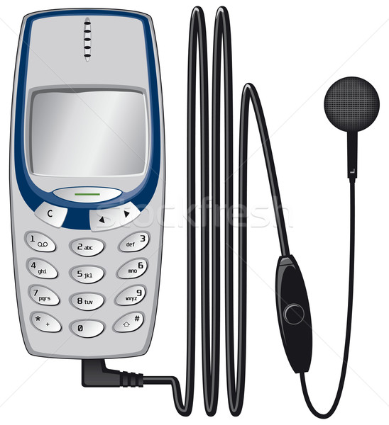 Foto stock: Telefone · móvel · isolado · branco · negócio · telefone · viajar