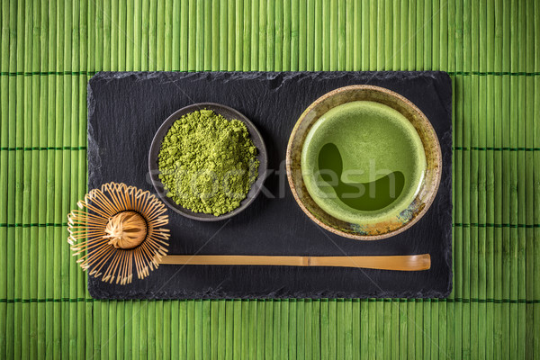 Matcha green tea Stock photo © grafvision