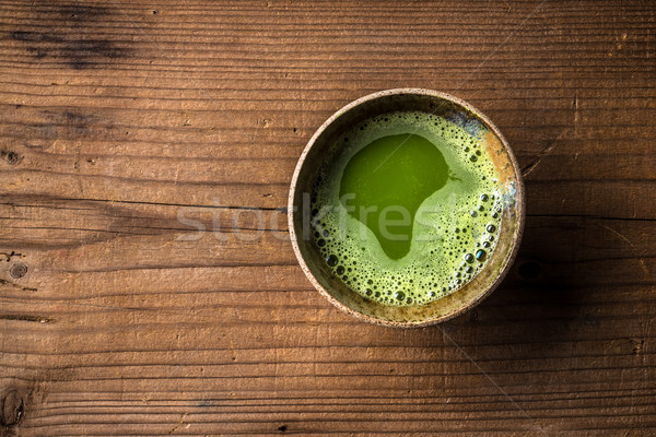 Green matcha tea Stock photo © grafvision