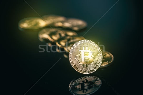  Virtual cryptocurrency concept. Stock photo © grafvision