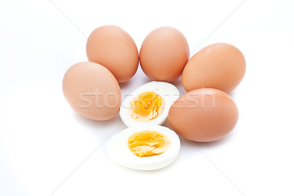 Boiled egg Stock photo © grafvision