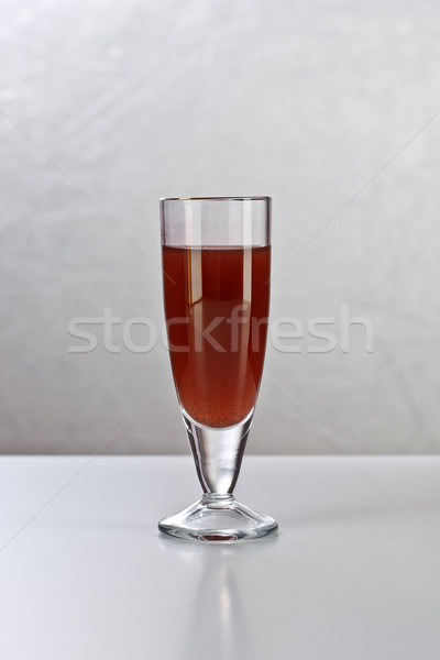 Brandy lövés alkohol ital ezüst buli Stock fotó © grafvision