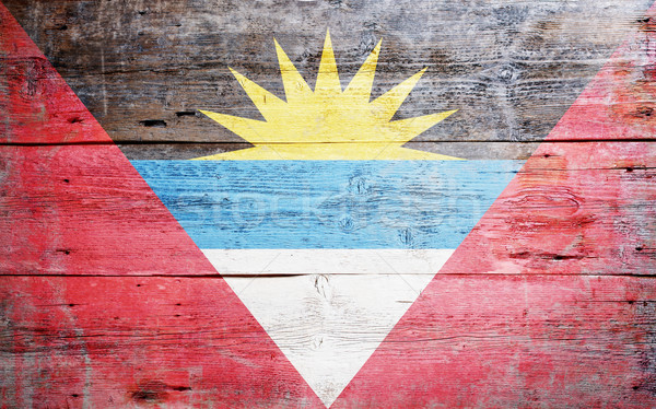 Flag of Antigua and Barbuda Stock photo © grafvision